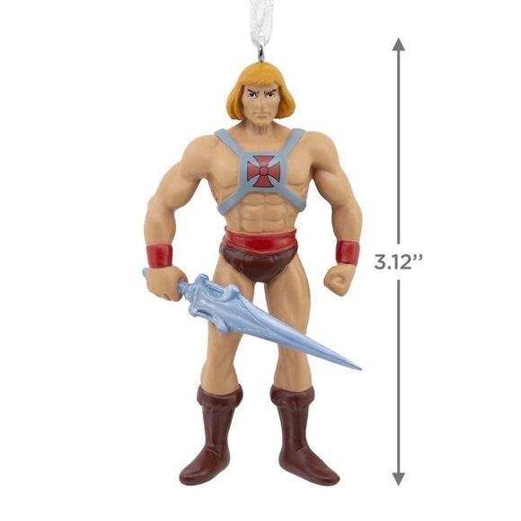 Nib Hallmark He-Man Christmas Ornament Masters of the Universe 2021 Rein 3 Inch - Picture 3 of 13